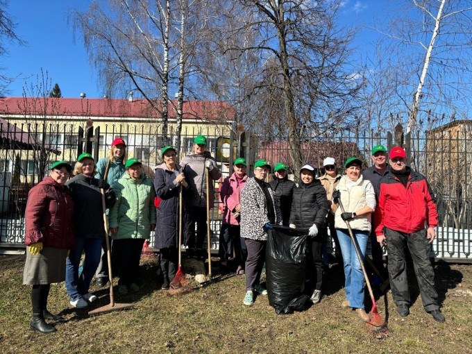 Субботник "Чистая весна" Субботник "Чистая весна".