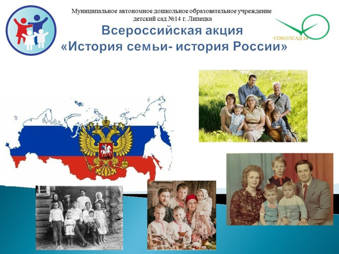 Подведение итогов Акции «История семьи- история страны!» в ДОУ №14 г. Липецка Подведение итогов Акции «История семьи- история страны!» в ДОУ №14 г. Липецка.